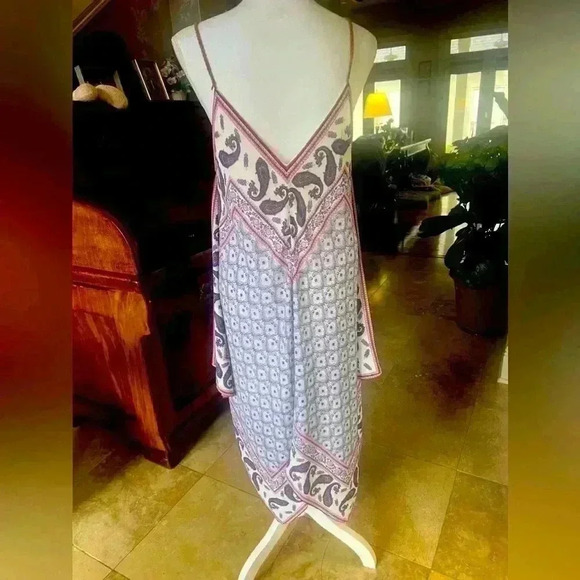 JOLT  sleeves scarf style sundress XL. Fully lined.  Paisley print. Exc cond - Picture 5 of 16